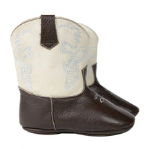 Load image into Gallery viewer, Frisco Chocolate/Ivory Western Boots