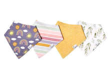 Load image into Gallery viewer, Bandana Bib Set (4-pack)