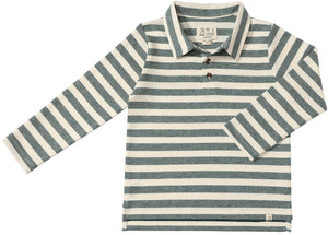 Green/Cream Midway Polo
