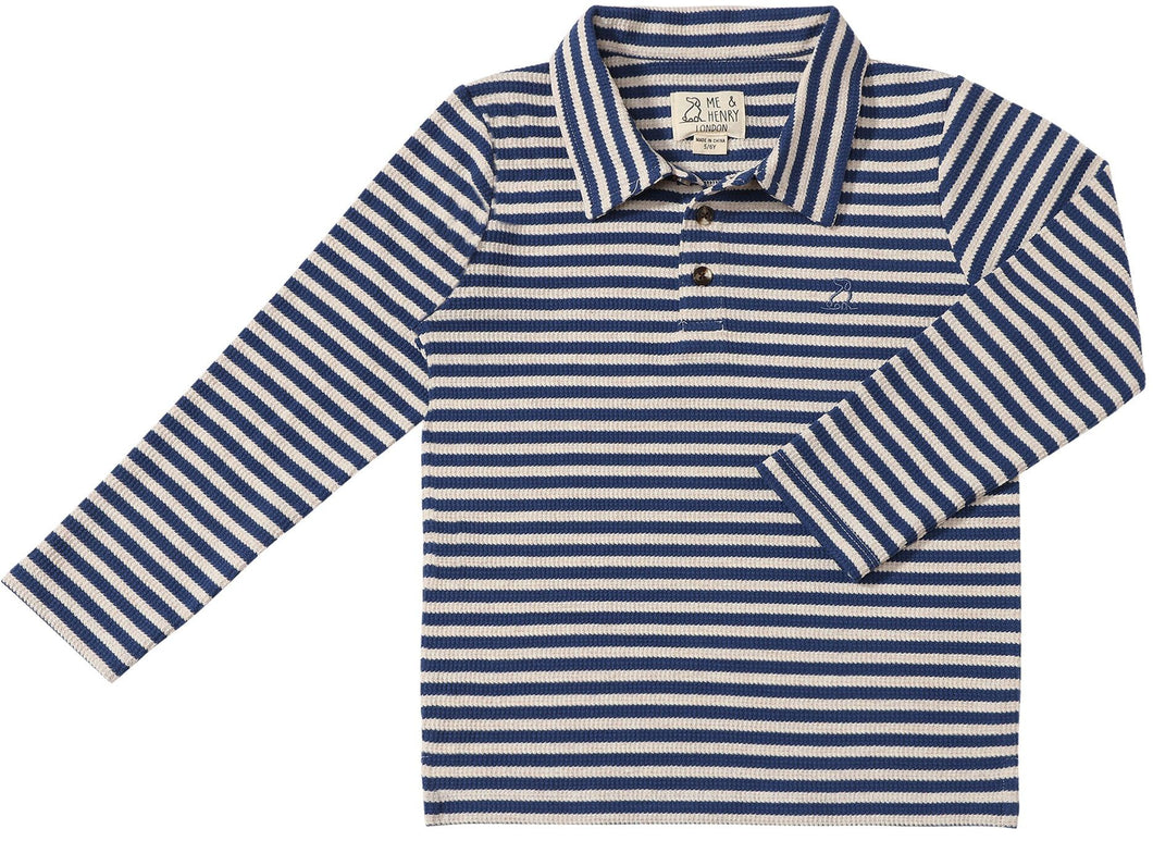 Blue/Cream Spencer Polo