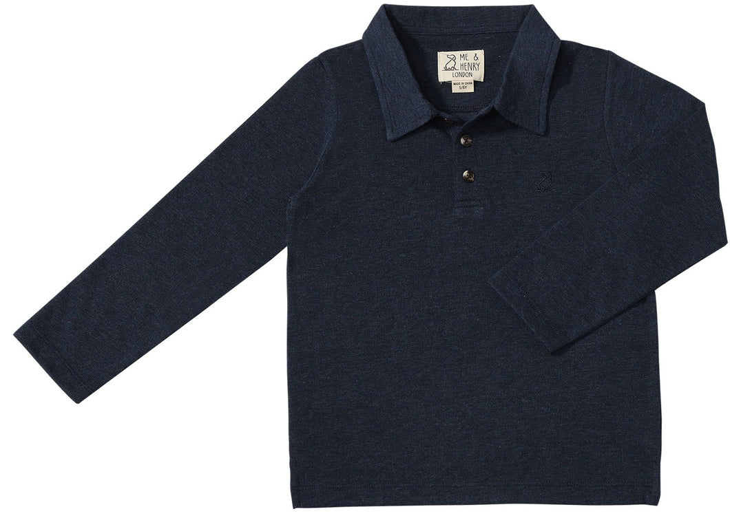 Navy Spencer Polo
