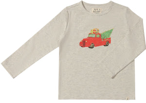Vintage Red Truck Cherokee Printed Tee
