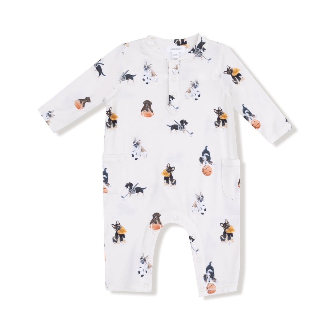 Sporty Puppies - Uni Romper