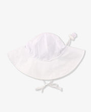 Load image into Gallery viewer, White Kids Sun Protective Hat
