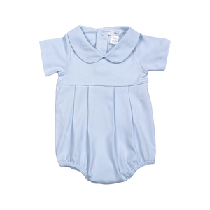 Blue Baby Collar Pima Bubble