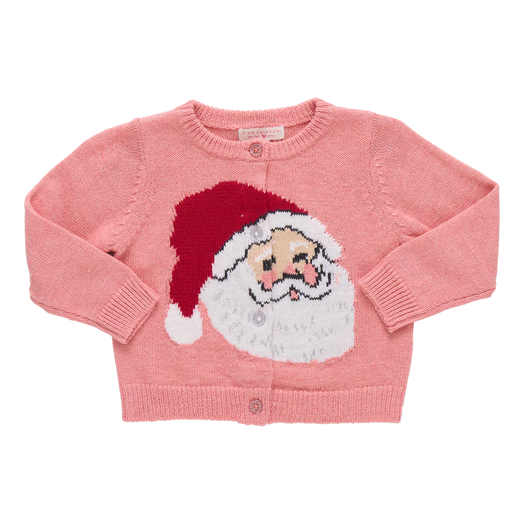 Girls Maude Sweater - Santa