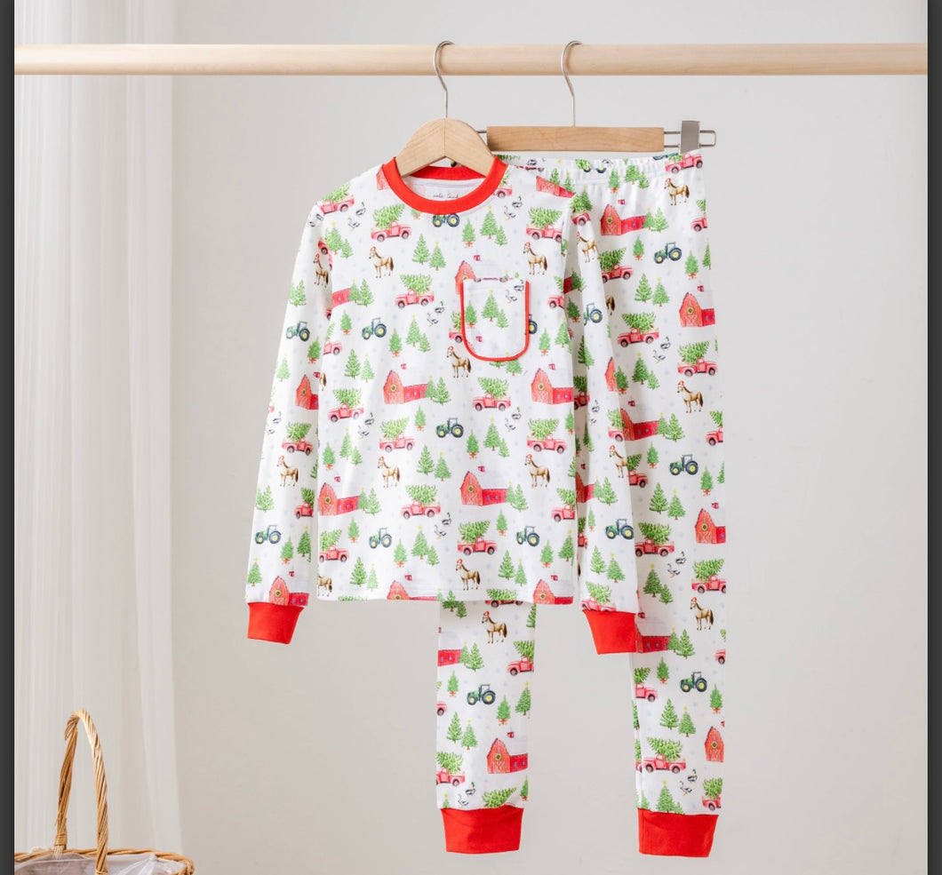 Tree Farm Organic Cotton Pajama Set