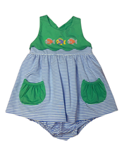 Load image into Gallery viewer, Little Fish Scallop Dress
