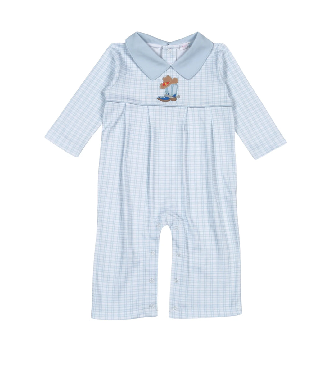 Rodeo Time Pima Applique Romper
