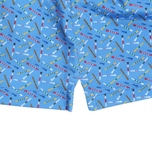 Load image into Gallery viewer, Youth Albatross Polo - Golf Tees All-Over Print on Azure
