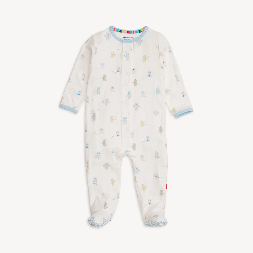 Blue Baby Beats Footie