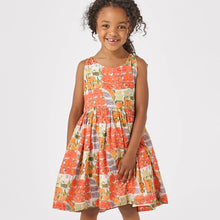 Load image into Gallery viewer, Girls Taylor Dress - Berries and Oranges

