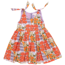 Load image into Gallery viewer, Girls Taylor Dress - Berries and Oranges
