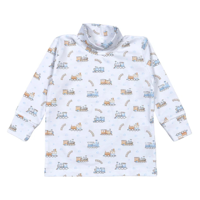 The Choo Choo Collection Pima Turtleneck