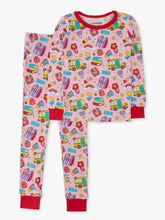 Load image into Gallery viewer, Classroom Cutie Ruffle Long Sleeve Pajama Set
