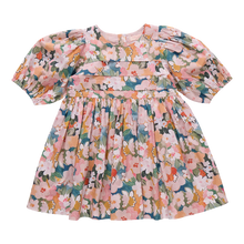 Load image into Gallery viewer, Girls Evelyn Dress - Watercolor Floral

