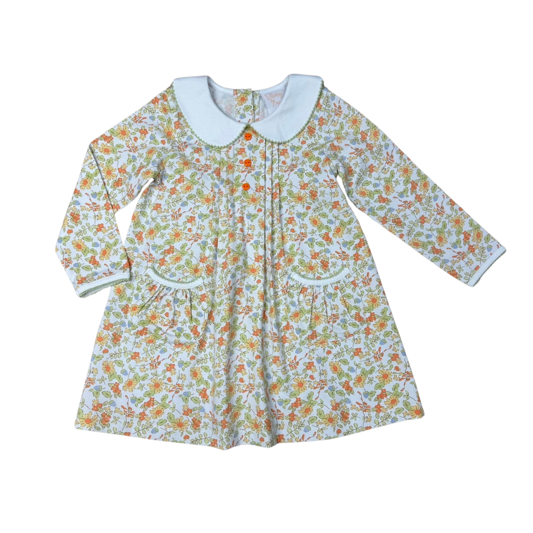 Fields of Fall Lillian Pleat Dress