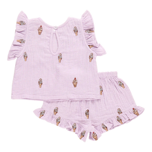 Load image into Gallery viewer, Girls Roey 2-Piece Set - Lavender Soft Serve
