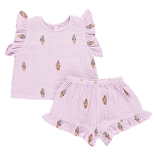 Load image into Gallery viewer, Girls Roey 2-Piece Set - Lavender Soft Serve
