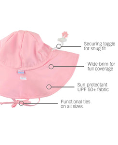 Pink Kids Sun Protective Hat