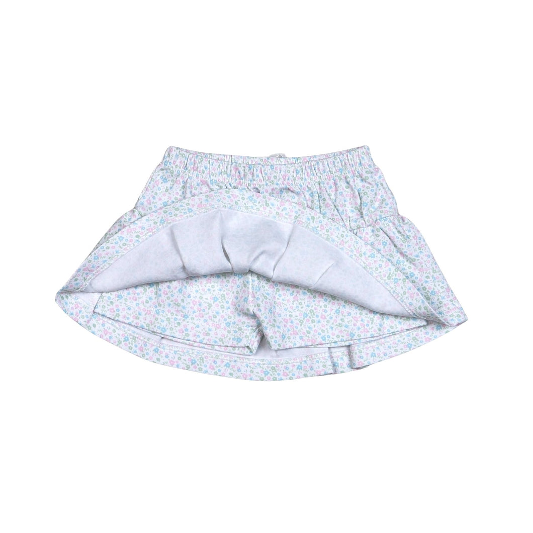 Mini Floral Pima Skort