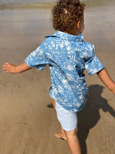 Load image into Gallery viewer, Pale Blue Hugo Twill Shorts
