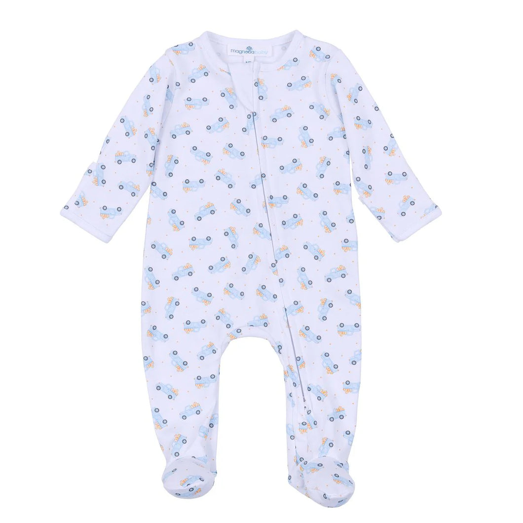 Pumpkin Patch Fun Printed Footie