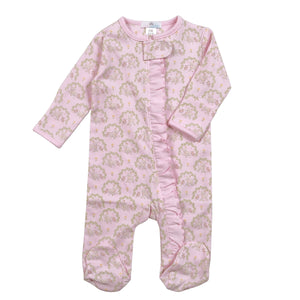 Pink Baby Sheeps Footie