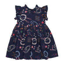 Load image into Gallery viewer, Girls Jennifer Dress - Tic Tac Toe
