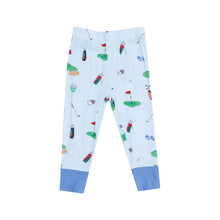 Load image into Gallery viewer, Golf Things Blue S/S Loungewear Set

