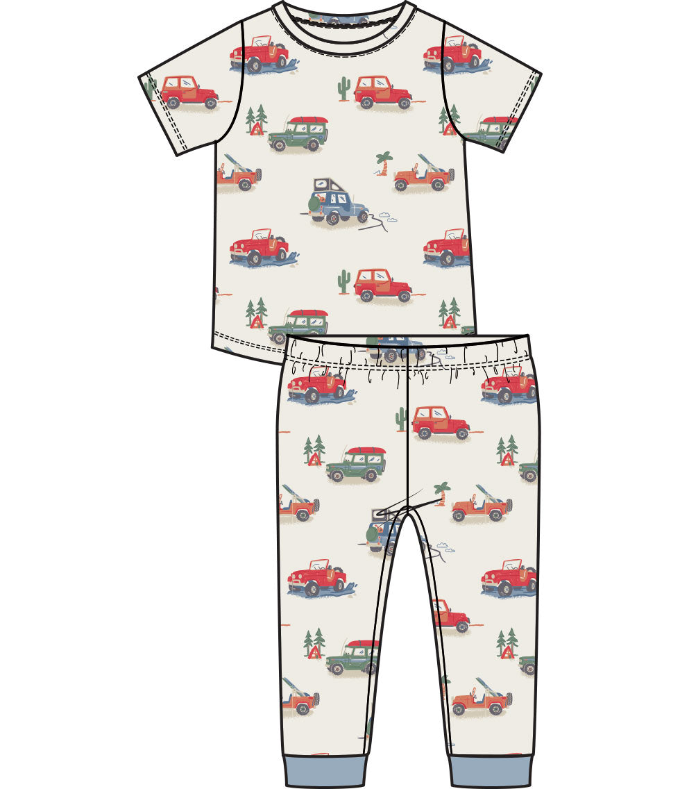 Off-Road Adventure S/S Loungewear Set