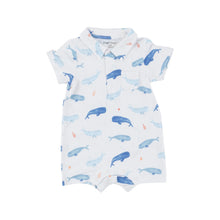 Load image into Gallery viewer, Whale Hello There Polo Shortie
