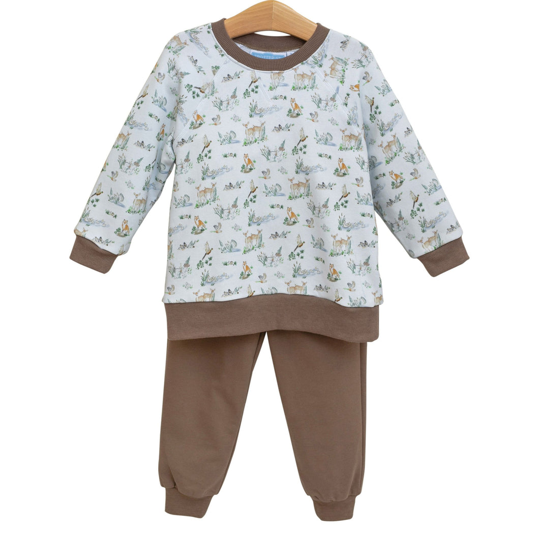 Woodland Friends French Terry Set