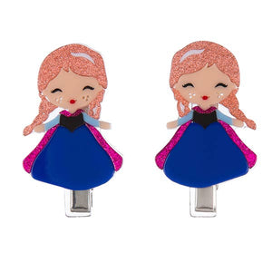 Lilies and Roses Princess Clips
