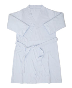 Simple Stripes Adult Robe - Blue