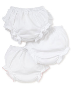 Basics Diaper Cover Set - White
